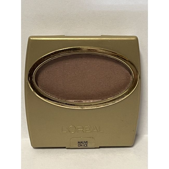 L'OREAL Wear Infinite Eye Shadow Single Gold Case Mauve On Ice/Pink