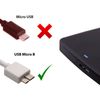 AJPARTS UK Multi-Type Cable Collection (USB-C TO MICRO-B-WHITE, 10, Count)