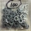 Hot Dipped Galvanized Split Lock Washer 1/2" OD Qty:100 pcs