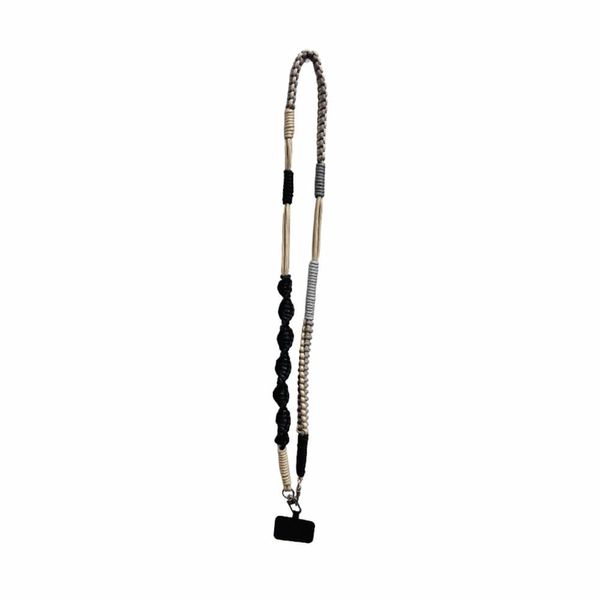 Braided Paracord Shoulder Strap Shoulder Strap Grey
