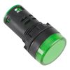 Heschen 22mm LED Indicator Pilot Light, AD16-22D/S, 12VDC 20mA, Green Light Colour, 5Pack