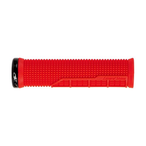 Lizard Skins Single-Sided Lock-On Handlebar Grip - Jet Black, Polymer, Bicycle