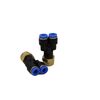 Pneumatic Y-Multiple Socket Fitting 1/2 Inch - 6 mm IQS Y-Connector T-Piece Compressed Air