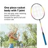 YSAMAX Rainbow Design Rackets With Shuttle Cocks, Non-Slip Handle, Comfortable Grip Split Badminton Kit