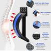 Back stretcher for lower back pain, spine decompression, back cracking device
