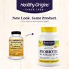 Healthy Origins Probiotic 30 Billion CFU's (Shelf Stable, Non-GMO, Gluten Free, Digestive Health, Gut Health, Immune Support), 60 Veggie Caps