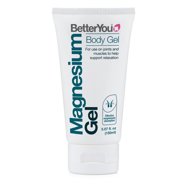 BetterYou Magnesium Gel - Relaxing Muscle Rub - Topical Magnesium for Effective Absorption - 5.07 oz