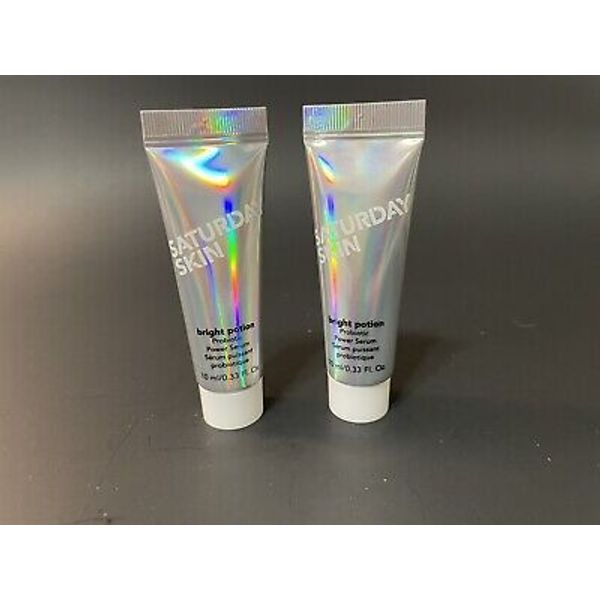 SATURDAY SKIN “BRIGHT POTION” : PROBIOTIC POWER SERUM DUO