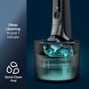 Philips Norelco Shaver 7800, Rechargeable Wet & Dry Electric Shaver with SenseIQ Technology, Quick Clean Pod, Charging Stand, Travel Case and Pop-up Trimmer, S7885/85