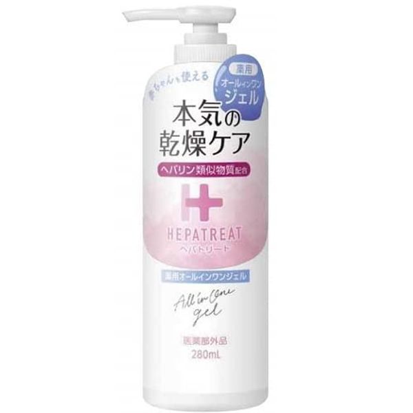 Nihon Zetok Hepatat Medicated All-in-One Gel, 9.5 fl oz (280 ml)