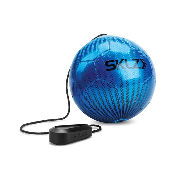 SKLZ Star-Kick Solo Soccer Trainer with Size 1 Soccer Ball, Cobalt