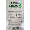 ☆20☆ SCHICK XTREME 3 Blade Sensitive Disposable Razors ☆Lubricating ALOE Strip☆
