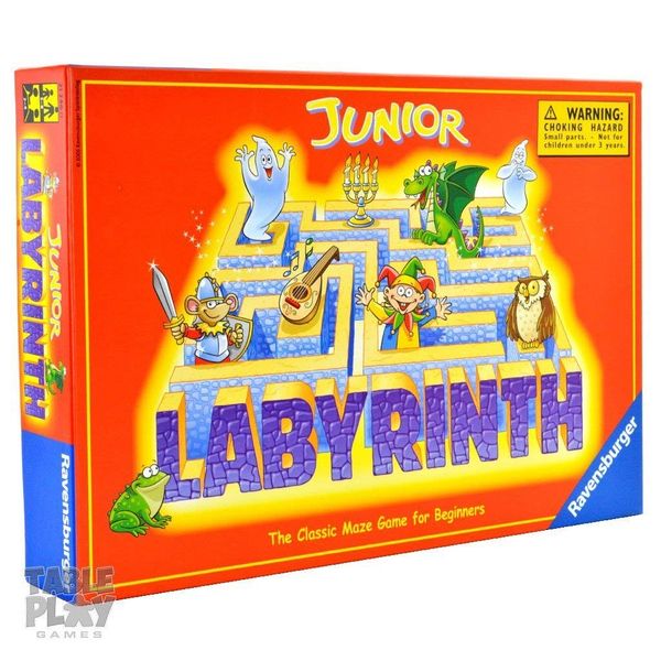 Ravensburger Labyrinth Jr. Board Game for Ages 5 & Up - Easy to Learn Board Game Made for Kids, Multi