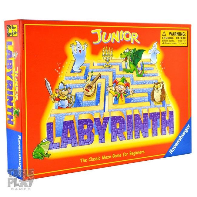 Ravensburger Labyrinth Jr. Board Game for Ages 5 & Up - Easy to Learn Board Game Made for Kids, Multi