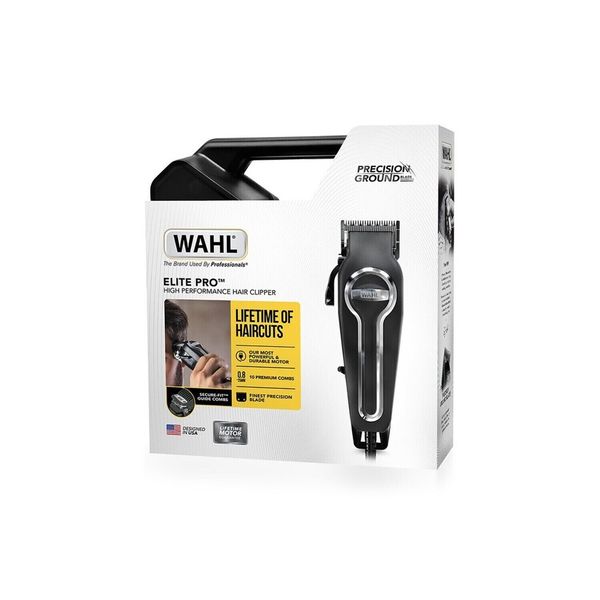 Wahl Elite Pro Corded High Performance Hair Clipper Trimmer Grooming Set