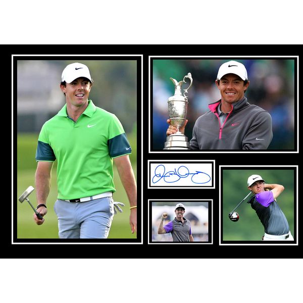 STUNNING QUALITY RORY MCILROY SIGNED/AUTOGRAPHED PHOTO