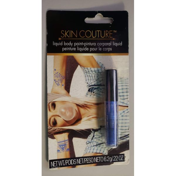 Skin Couture Liquid Body Paint Blue