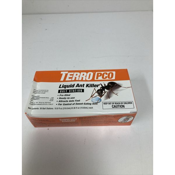 New Terro PCO Liquid Ant Killer Bait Stations 30 Bait Stations