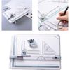 Heuitgs Portable A3 Drafting Board, Multi-functional Drafting Board Towing Tabletop Drafting Board Process Drafting Board Portable 20.1 x 12.2 inches (51 x 31 cm) Technical Drafting Table Clamp