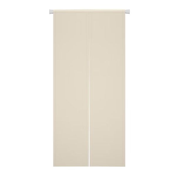 YKFN Room Divider Curtain Thermal Insulated Blackout Noren, Fashionable Noren, 78.7 inches (200 cm) Length, Blindfold, Room Divider, Long, Solid, Japanese Style, Stylish, Simple, Natural, Partition