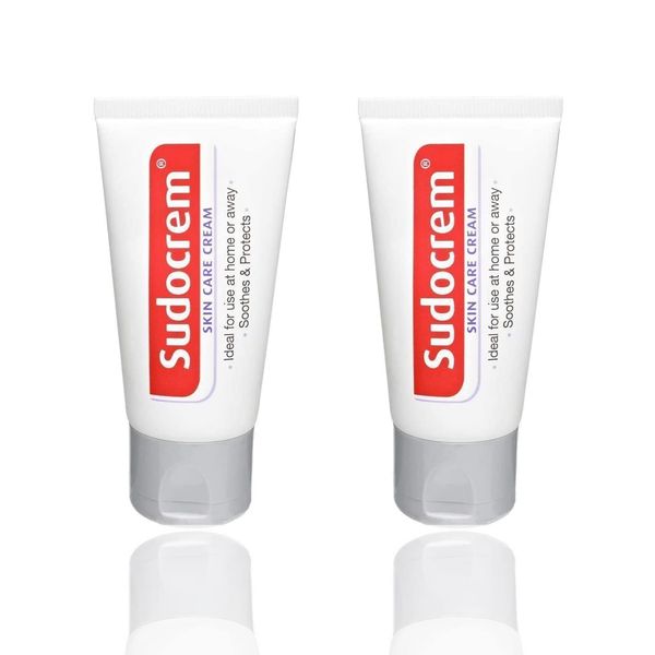 2 x 30g Sudocrem Skin Care Cream Tube - double pack, that is two tubes of 30g each - Very versatile cream, suitable for general skin care, irritations, spots, rashes and sores - also excellent for baby nappy care