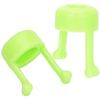 2pcs Eyedrop Guide, Practical Eye Drop Aid Help Applicator Bottle Holder Bracket Device (Green)