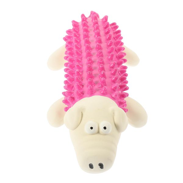 Hohopeti Dog Talking Toy Pet Squeaky Toys Stich Plush Silent Squeaker Dog Toy Dog Toothbrush Toy Dog Bite Sound Toy Dog Sound Toys Dog Toys Plush Bite Toys Emulsion Chew White Teether