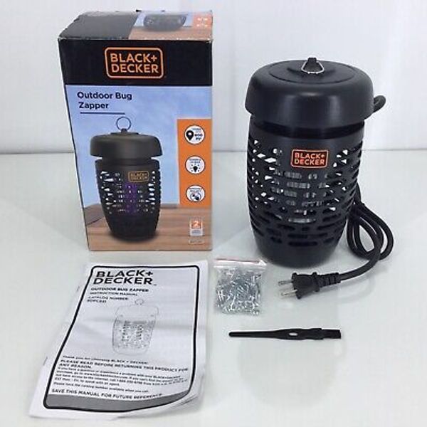 BLACK+DECKER Bug Zapper & Mosquito Repellent Fly Trap Pest Control All Insects