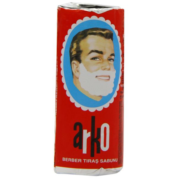 Arko Shaving Cream Soap Stick, Red, 75 gram