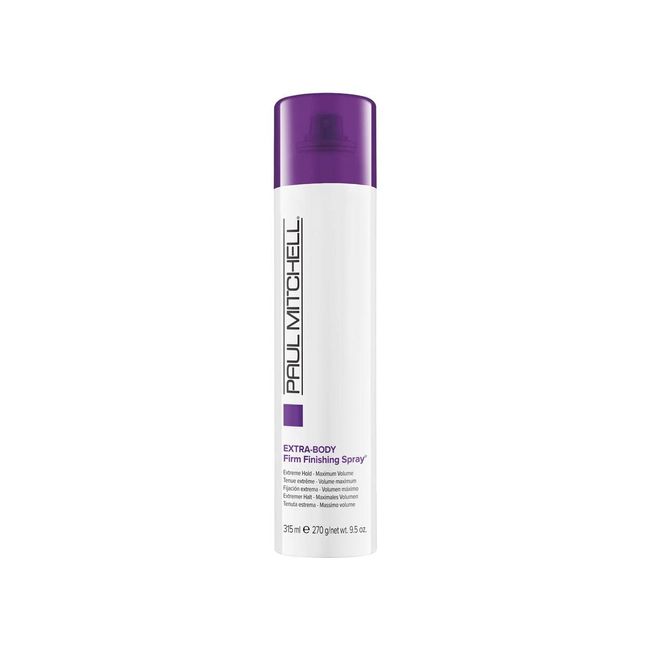 Paul Mitchell Extra-Body Firm Finishing Spray, Extreme Hold, Maximum Volume Hairspray, 9.5 oz.