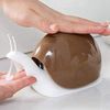 Bordhap Cute Snail Soap Dispenser for Kitchen Bathroom Etc. (120ML) (Brown)