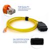Alchiauto enet ethernet cable rj45 OBD obdii obd2 interface coding f-Series cable 2M compatible with e-sys bootmod3 i-sta