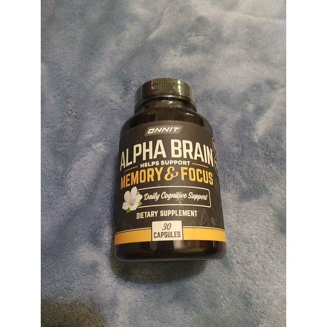 Onnit Alpha BRAIN Focus Energy Shot Supplement Energy Focus Mood