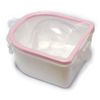 Pink & White Acetone Resistant Soak Off Tray/Bowl for Easy and Comfortable Removal of Gel Polish, Acrylics and Polygel Nails