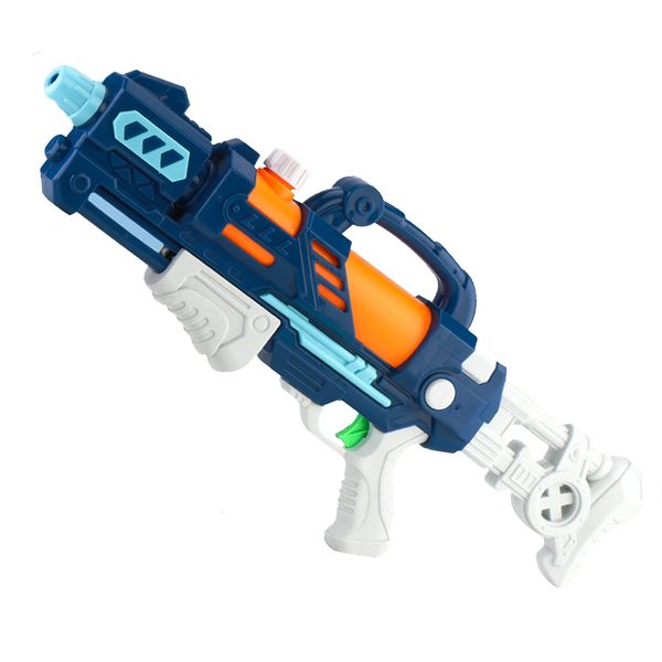 Water Gun, 23.6 fl oz (600 cc), Large Capacity, Super Strong Distance, 17.6 - 22.8 ft (8 - 10 m), Air Compression Type, Water Gun for Water Play, For Swimming Pools, Rivers, Water Play Goods, Heat