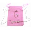 Kigu Georgia Personalized Name - Silver Tone Necklace - Adjustable Chain 16" - 19" Packaging