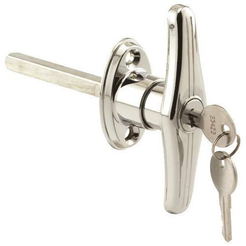 NEW Prime-Line GD52122 GARAGE DOOR  Die Cast Locking Handle 5/16 Shaft x 3 L in.