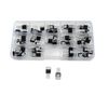 WINGONEER 70PCS 14 Value 3 Terminals Positive Negative Voltage Regulator Transistor Kit T0-220