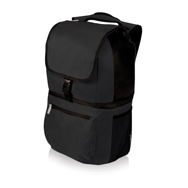 ONIVA - a Picnic Time brand Zuma Backpack Cooler, Soft Cooler Backpack, Lunch Cooler Black 16 x 11 x 3