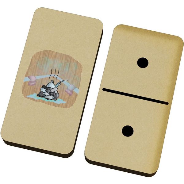 Azeeda 'Sauna' Domino Set & Box (DM00042826)