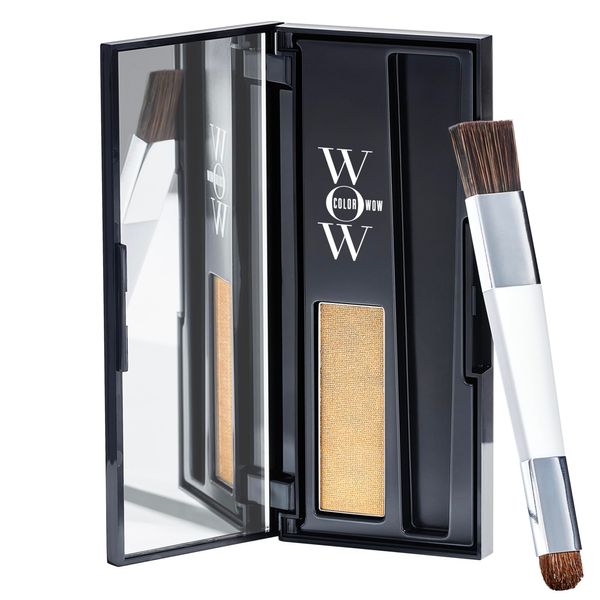 Color Wow Root Cover Up Ansatzpuder, Haar Concealer Kaschieren vom Haaransatz für Frauen & Männer, Haaransatz Puder mit wasserfester Rezeptur perfektes Finish, blond, 2.1g