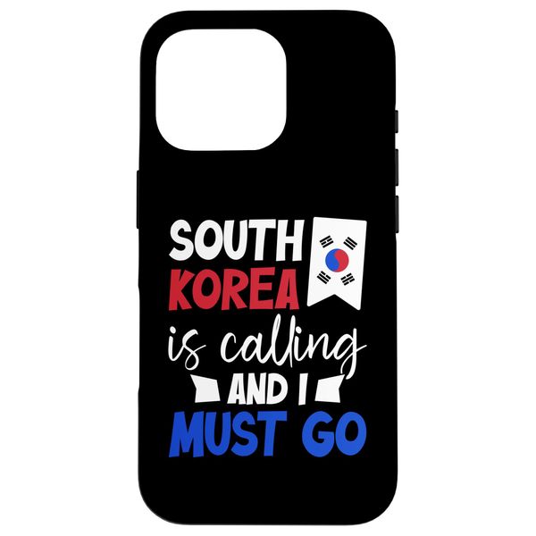 iPhone 16 Pro South Korea Korean Flag Case