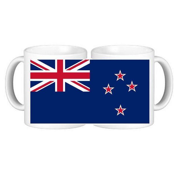 New Zealand Ceramic Coffee Mug in Smash Proof Box