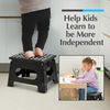 - Folding Step Stool Is Sturdy Enough to Support Adults and Safe Enough for Kids