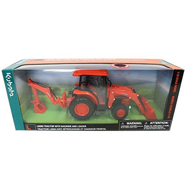 Kubota 1/18th L6060 with Loader and Backhoe