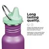 Klean Kanteen Classic Narrow Sparkling Grape Water Bottle 355 ml