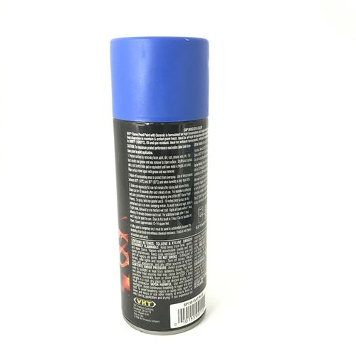 VHT SP110-6 PACK High Temperature Flame Proof FLAT BLUE Header Spray Paint  11oz