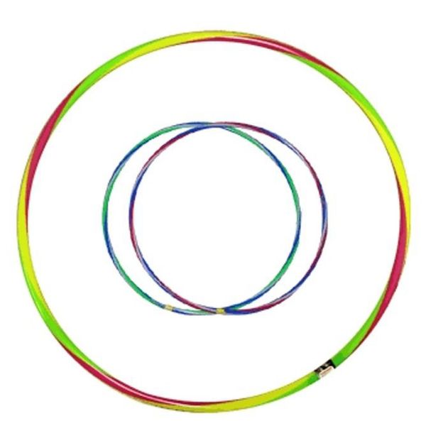 Hula hoop health hoop waist exercise equipment 1 hula hoop, hoop (for general use)_105cm_3 color mix (random color)