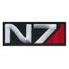 N7 Mass Effect Embroidered Iron on Sew on Patch