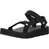 Teva Damen Midform Universal Womens Sandale, Schwarz, 39 EU